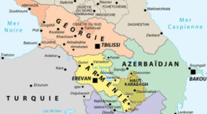 Armenia-Azerbaijan map